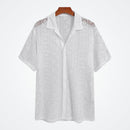 Camisa Masculina Manga Curta Tricot