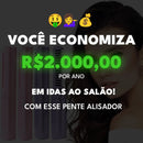 Pente Alisador de Cabelo 5 em 1 Sem Fio InfiniteGlam