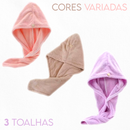 [COMPRE 1, LEVE 3] HairDry™ - Toalha de Microfibra Para Cabelos