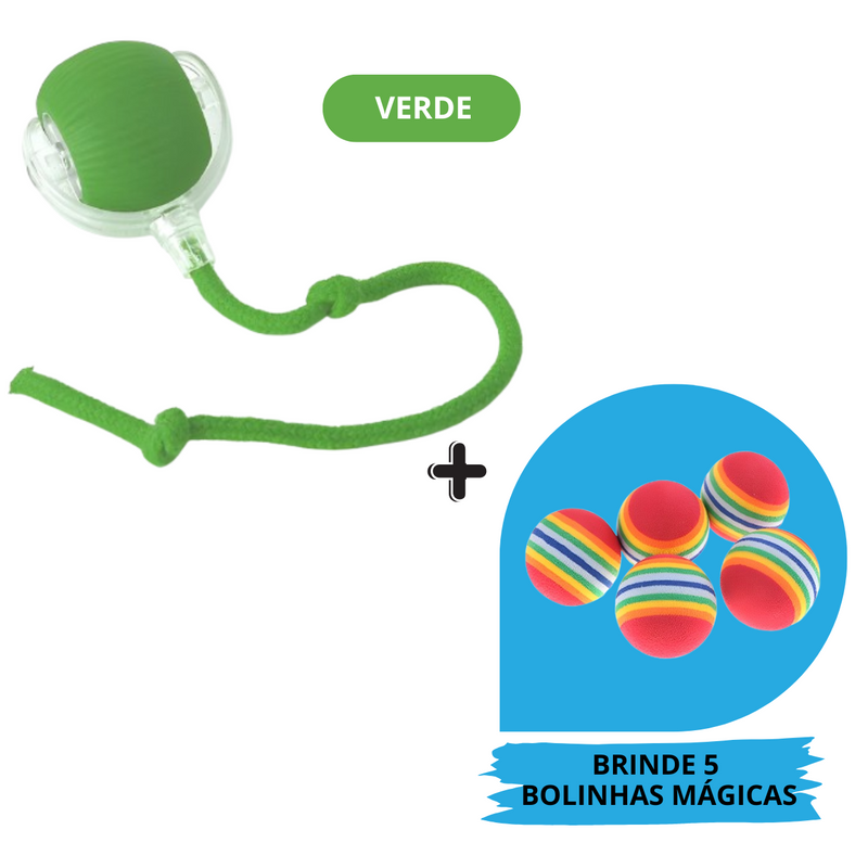 Bola Interativa com Som e Movimento Automático Pet - Compre 1, Leve 6 [Compre 1 e leve 5 Bolinhas Grátis]