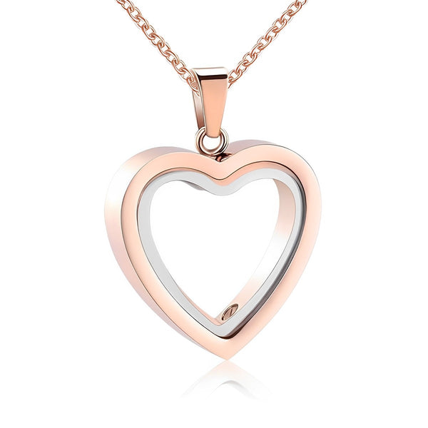 Colar Coração Eterno - Banhado a Ouro 18k
