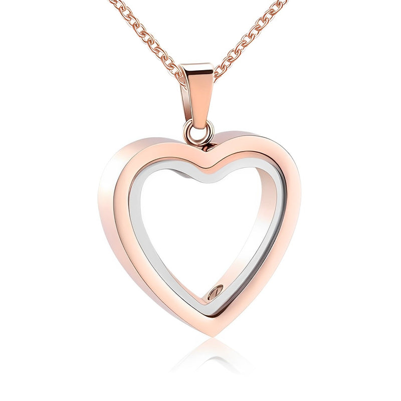 Colar Coração Eterno - Banhado a Ouro 18k